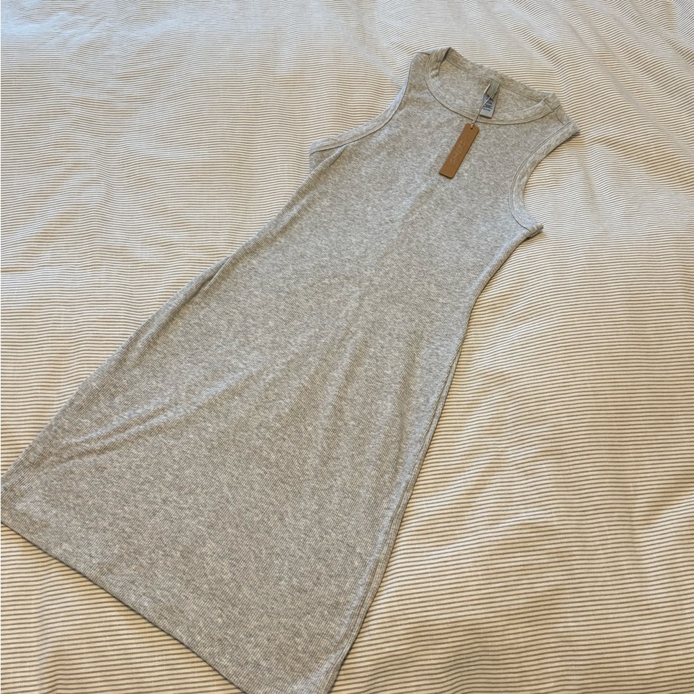 SKIMS cotton rib Midi Dress